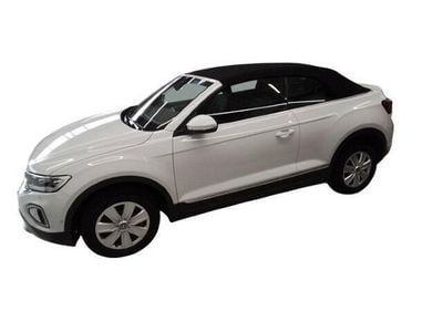 Gebraucht VW T-Roc Cabriolet Style 110 PS (80 kW) 2022 Pure white Cabrio