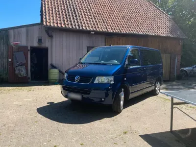 Usata VW T5 Highline 174 CV (127 kW) 2008 Blu Furgone