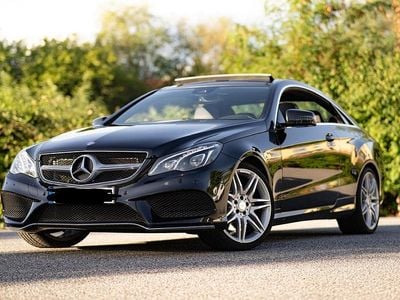 Schwarz Gebraucht 2016 Mercedes E400 AMG line Coupé | 24.900 € (Superpreis)