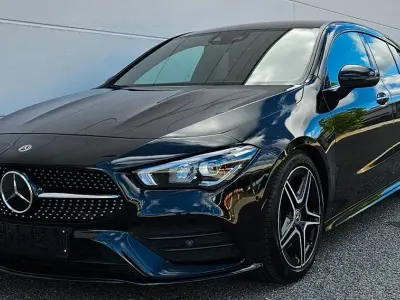 Gebraucht Mercedes CLA200 AMG line 150 PS (110 kW) 2020 Schwarz Coupé