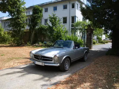 Gebraucht Mercedes SL280 170 PS (125 kW) 1969 Silber Cabrio