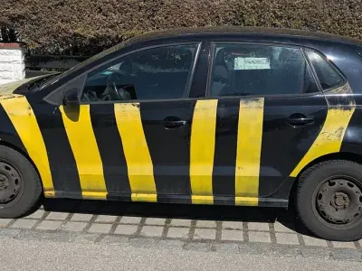 Gebraucht VW Polo Comfortline 60 PS (44 kW) 2010 Gelb Kleinwagen