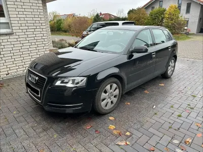Brugt Audi A3 Attraction 105 HK (77 kW) 2011 Sort Hatchback