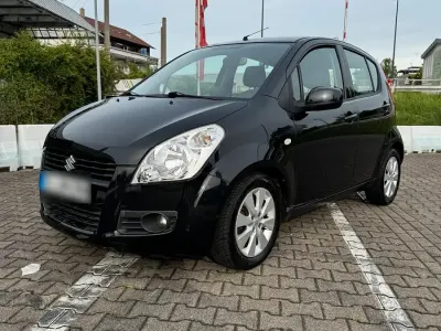 Gebraucht Suzuki Splash 86 PS (63 kW) 2009 Schwarz Kleinwagen