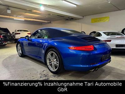 Saphirblau metallic Gebraucht 2014 Porsche 911 Carrera Cabriolet Cabrio | 61.980 €
