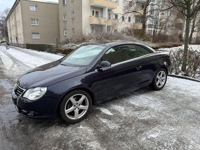 Blau Gebraucht 2007 VW Eos Cabrio | 2.900 € (Guter Preis)