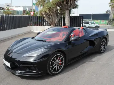Neu Corvette Stingray 481 PS (353 kW) 2025 Schwarz Cabrio