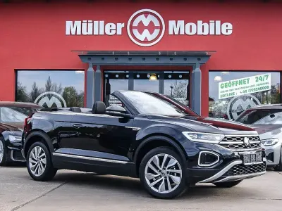 Brugt VW T-Roc Cabriolet Move 110 HK (80 kW) 2024 Sort Cabriolet