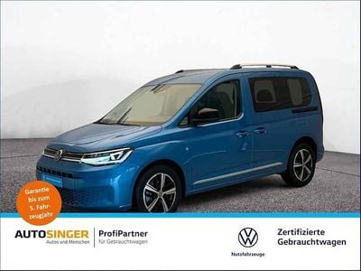 Gebraucht VW Caddy Style 122 PS (89 kW) 2025 Costa azul metallic Van / Kleinbus