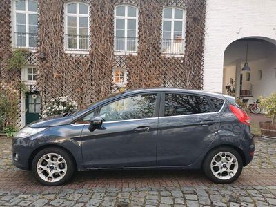 Gebraucht Ford Fiesta Trend 95 PS (69 kW) 2011 Grau Kleinwagen