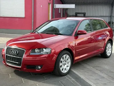Używany Audi A3 Ambiente 150 KM (110 kW) 2005 Czerwony Hatchback