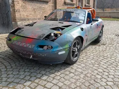 Używany Mazda MX5 250 KM (183 kW) 1991 Czarny Kabriolet