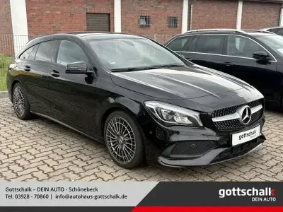 Gebraucht Mercedes CLA220 Shooting Brake AMG line 177 PS (130 kW) 2016 Schwarz Kombi