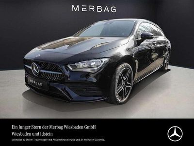 Gebraucht Mercedes CLA250e Shooting Brake AMG line 218 PS (160 kW) 2023 Nachtschwarz Kombi