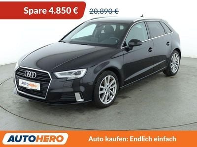 Usata Audi A3 Sport 150 CV (110 kW) 2017 Nero Berlina