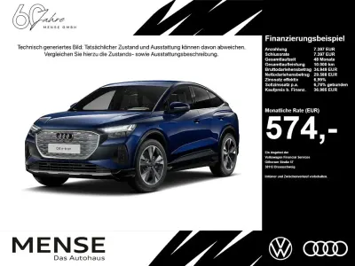 Gebraucht Audi Q4 Sportback e-tron S-Line 219 kW (299 PS) 2023 Navarrablau SUV