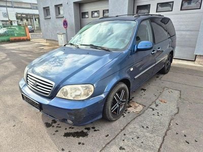 Gebraucht Kia Carnival EX 150 PS (110 kW) 2004 Blau Van / Kleinbus