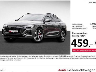 Brugt Audi Q8 e-tron S-Line 300 kW (408 HK) 2024 Grå SUV