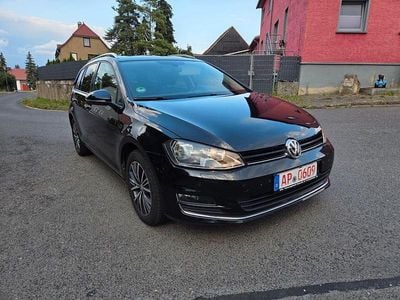 Schwarz Gebraucht 2017 VW Golf VII Allstar Kombi | 9.999 € (Guter Preis)