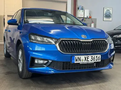 Gebraucht Skoda Fabia Selection 116 PS (85 kW) 2025 Raceblau metallic Kleinwagen