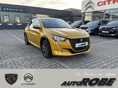 Gebraucht Peugeot e-208 Allure 100 kW (136 PS) 2020 Lack gelb faro/typ aussenverkl Kleinwagen