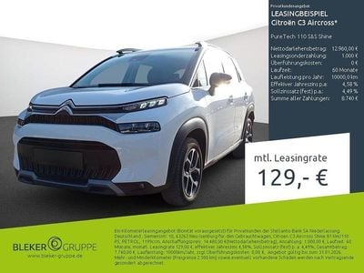 Usata Citroën C3 Aircross PureTech 110 CV (80 kW) 2023 Bianco SUV