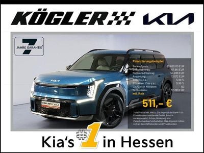 Blau Gebraucht 2025 Kia EV9 GT-Line SUV | 67.860 € (Etwas zu teuer)