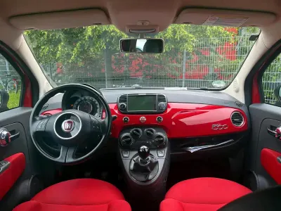 Gebraucht Fiat 500 Pop 70 PS (51 kW) 2009 Rot Cabrio