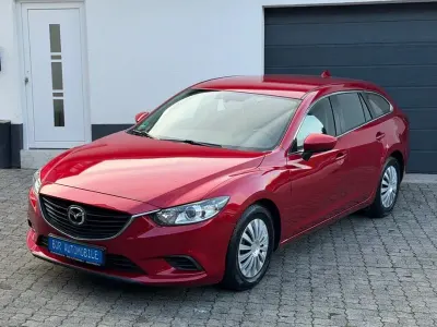 Używany Mazda 6 Prime-Line 145 KM (106 kW) 2015 Czerwony Kombi