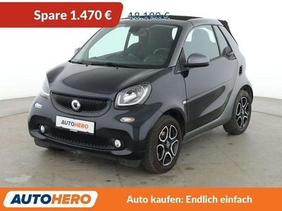 Gebraucht Smart ForTwo Cabrio Basis 90 PS (66 kW) 2019 Schwarz Cabrio
