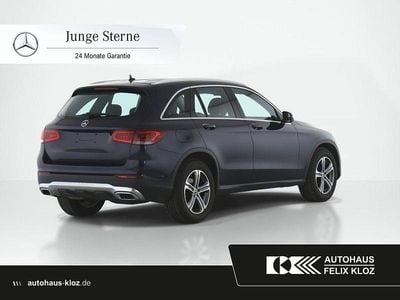 Usata Mercedes GLC220 Exclusive 194 CV (142 kW) 2022 Blu SUV