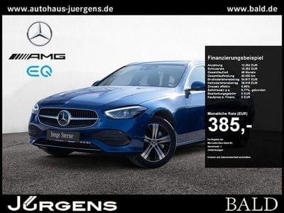 Gebraucht Mercedes C300e Avantgarde 204 PS (150 kW) 2023 Metalliclack spektralblau Kombi