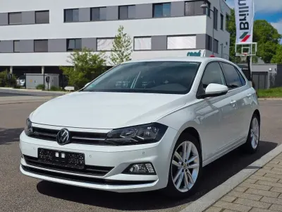Gebraucht VW Polo Highline 95 PS (69 kW) 2021 Weiß Kleinwagen
