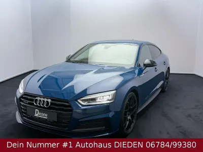 Gebraucht Audi A5 Sportback S-line plus 286 PS (210 kW) 2019 Blau Kleinwagen