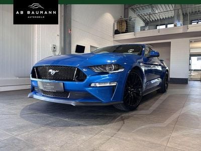 Gebraucht Ford Mustang GT 449 PS (330 kW) 2022 Blau velocityblau metallic (metallic) Coupé