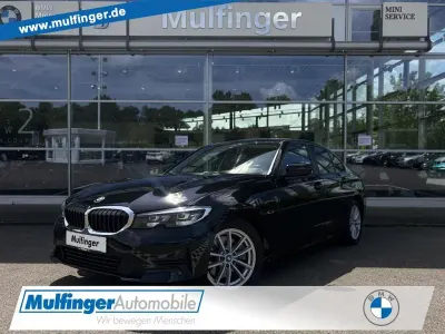 Gebraucht BMW 320e Sport Line 204 PS (150 kW) 2022 Schwarz Limousine