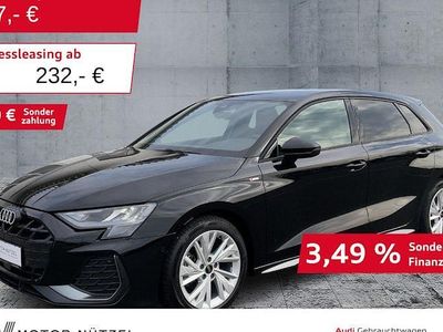 Gebraucht Audi A3 S-Line 150 PS (110 kW) 2025 Mythosschwarz metallic Limousine