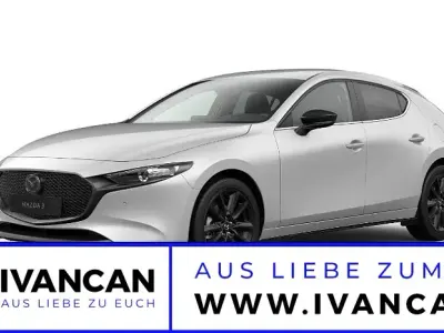 Ny Mazda 3 Homura-Line 140 HK (102 kW) 2025 Hvid Sedan