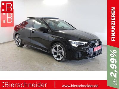 Schwarz Gebraucht 2023 Audi A3 S-Line Limousine | 32.490 € (Etwas zu teuer)