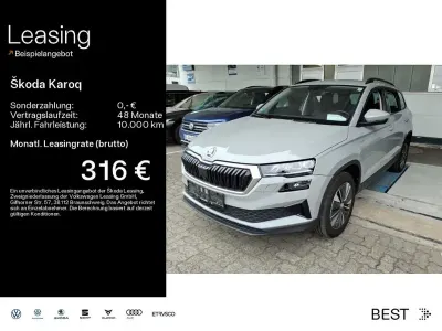 Gebraucht Skoda Karoq Ambition 116 PS (85 kW) 2023 Stahlgrau SUV