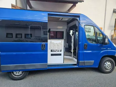 Gebraucht Citroën Jumper Comfort 120 PS (88 kW) 2007 Blau Van / Kleinbus