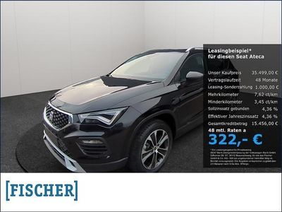 Neu Seat Ateca Style 150 PS (110 kW) 2025 Schwarz SUV
