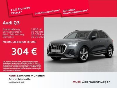 Gebraucht Audi Q3 S-Line 150 PS (110 kW) 2024 Daytonagrau perleffekt SUV