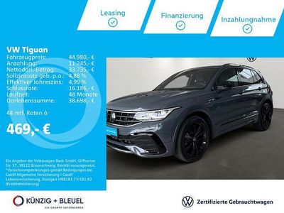 Delfingrau metallic Gebraucht 2024 VW Tiguan R-line SUV | 44.980 € (Fairer Preis)