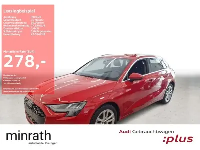 Gebraucht Audi A3 Advanced 150 PS (110 kW) 2025 Rot Limousine