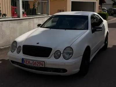 Gebraucht Mercedes CLK430 Elegance 279 PS (205 kW) 2001 Raptor weiss Cabrio