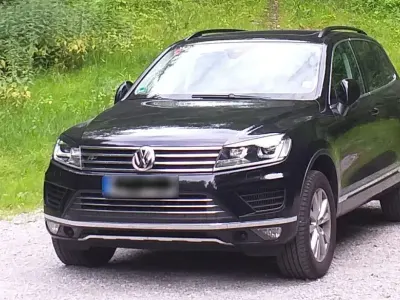 Gebraucht VW Touareg Exclusive 262 PS (192 kW) 2014 Schwarz SUV