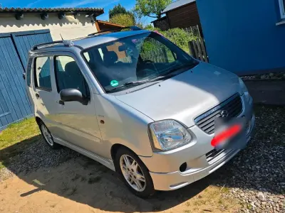 Gebraucht Suzuki Wagon R 75 PS (55 kW) 2003 Silber Van / Kleinbus