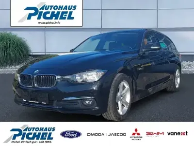 Brugt BMW 320 Luxury Line 190 HK (139 kW) 2015 Sort Stationcar
