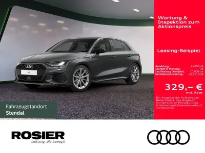 Gebraucht Audi A3 S-Line 116 PS (85 kW) 2023 Grau / daytonagrau perleffekt (metallic) Limousine